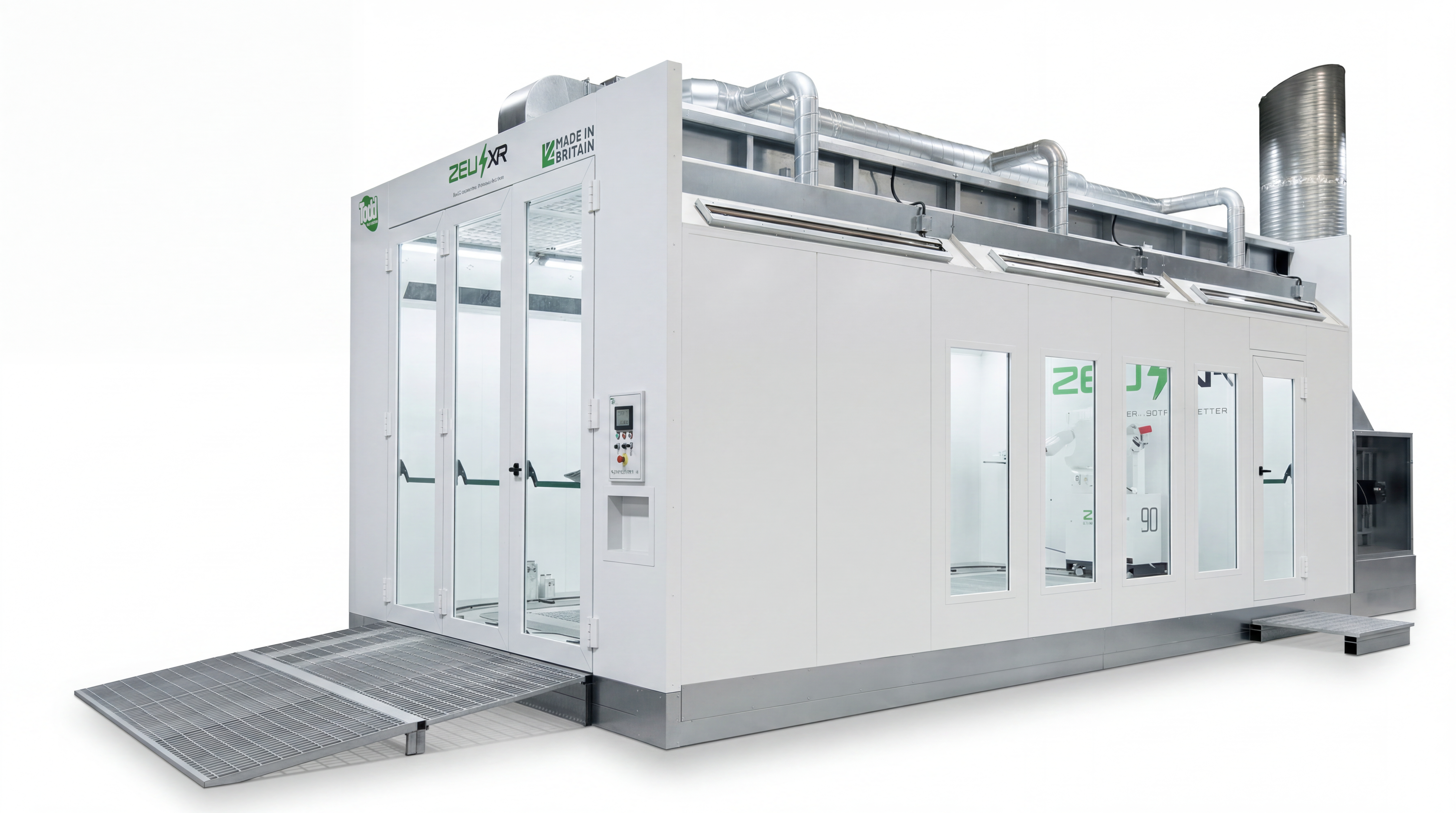 Zeus XR robotic spray booth